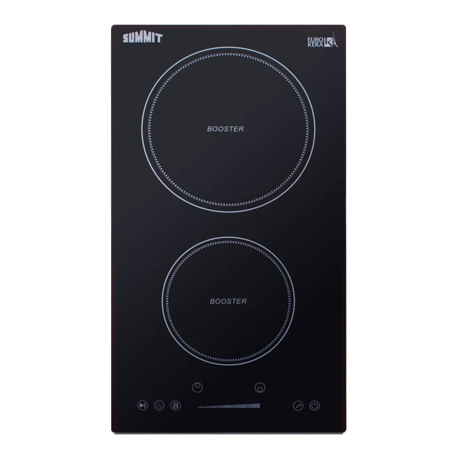 2 Burner Induction Cooktop with Boost Function