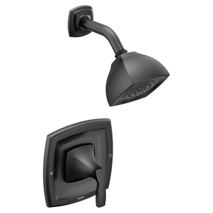 Voss Single Handle Posi-Temp Pressure Balanced Shower Trim with Shower Head - Less Valve