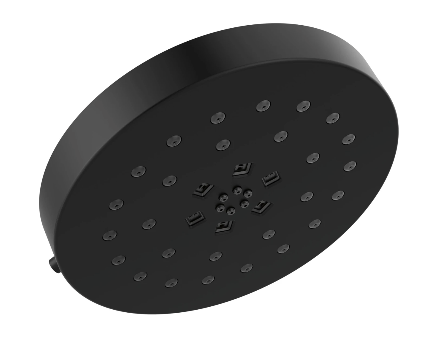 Delta Universal Showering Components: H2Okinetic® 4-Setting Shower Head with UltraSoak™
