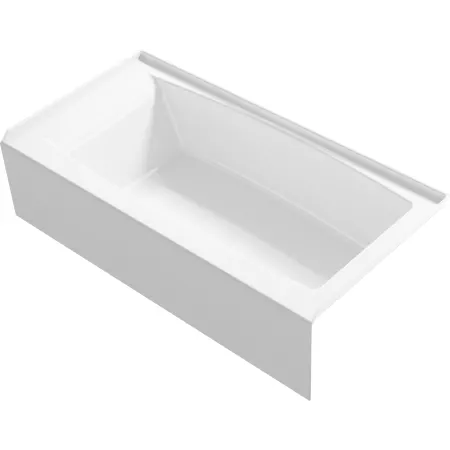 Entity 60" x 30" alcove bath right drain
