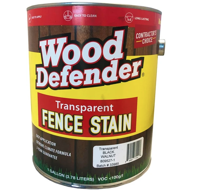 1 Gallon - Transparent Fence Stain