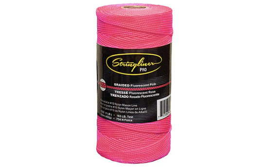 1000 ft. Pink Braided Stringline