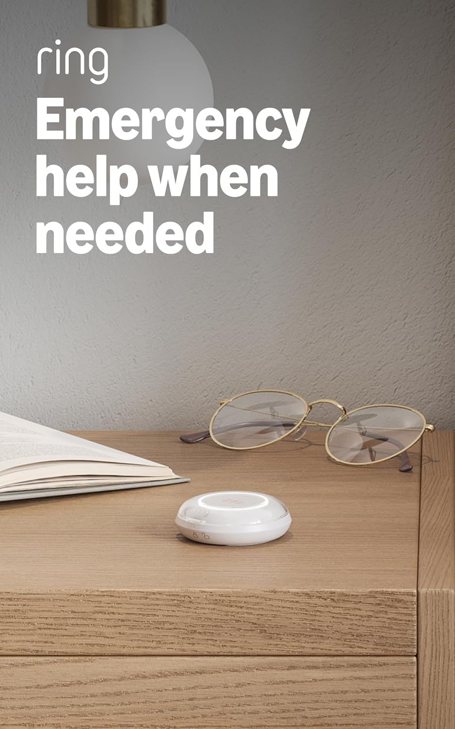 Sensors, Panic Button - No Base Station Needed, Pro Monitoring (Sold Separately)