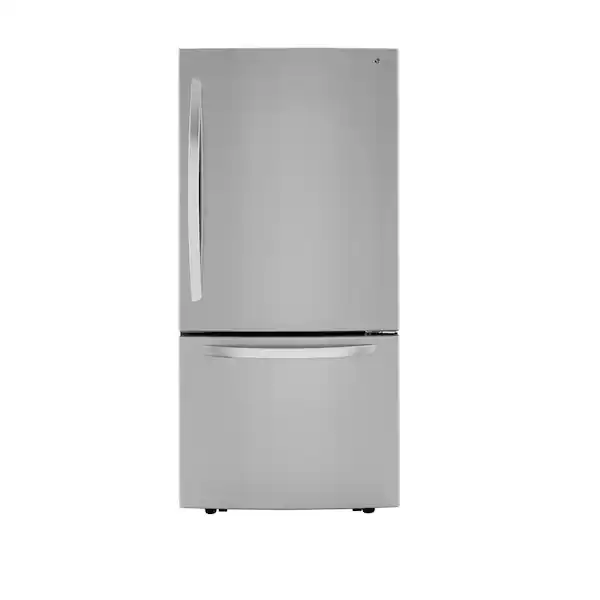 26 cu. ft. 33-inch Wide Bottom Freezer Refrigerator - Stainless Steel