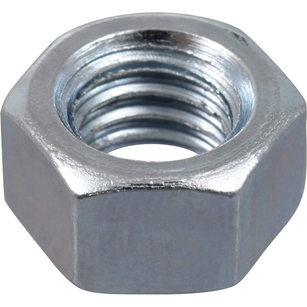 1"-8 Hex Nut Zinc Grade 2