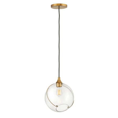 Skye Single Light 11" Wide Lisa McDennon Pendant with Clear Glass Shade