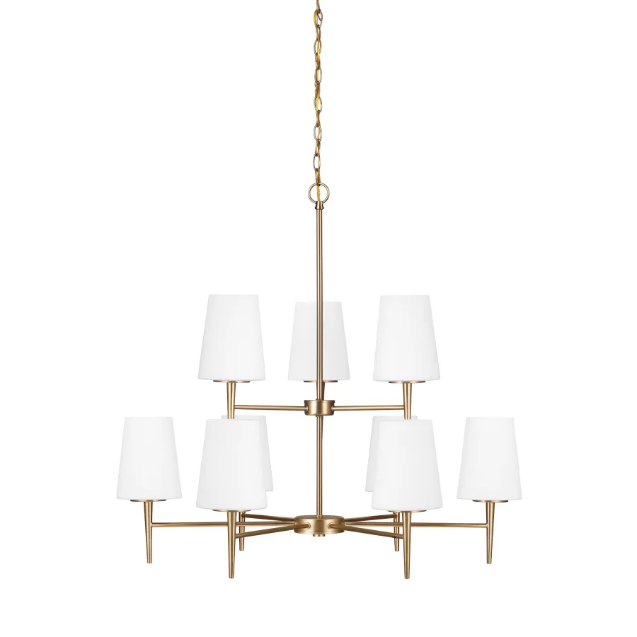 Driscoll 9 Light 32" Wide Chandelier