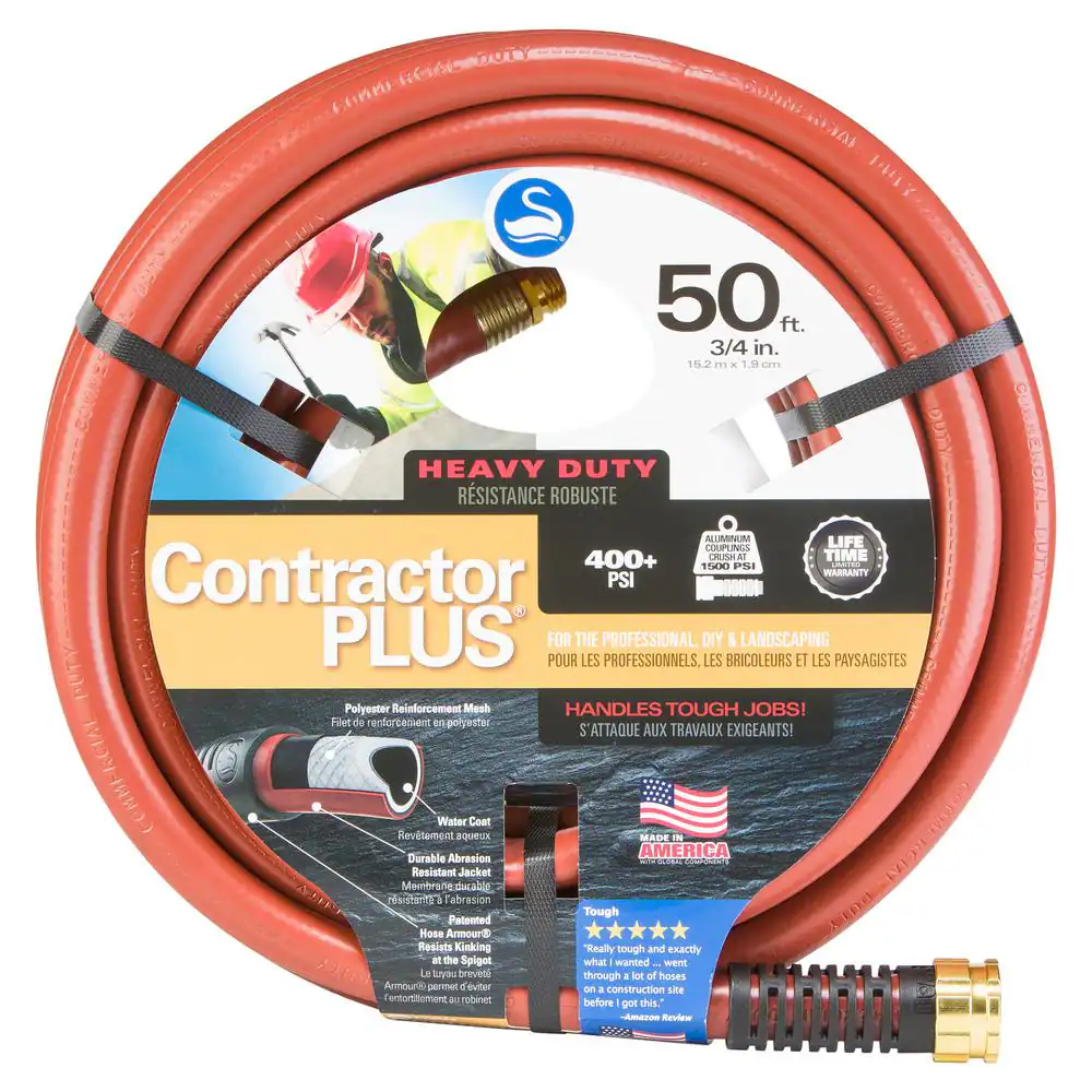 3/4x50' Contractor Garden Water Hose
