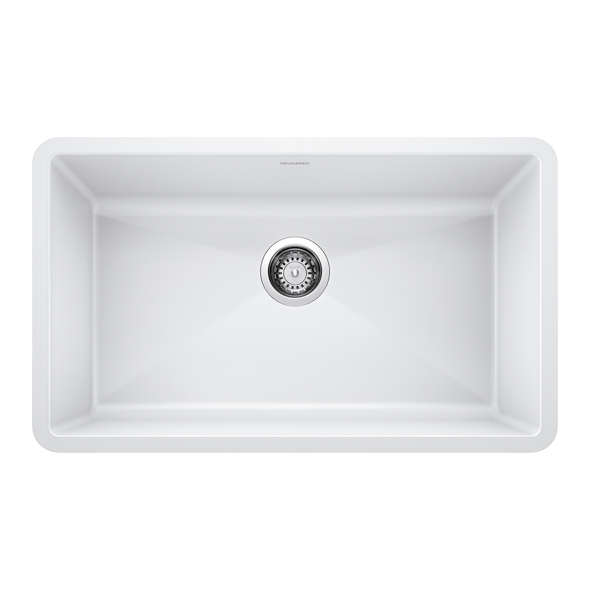 Precis SILGRANIT 32" Super Single Undermount Kitchen Sink - White