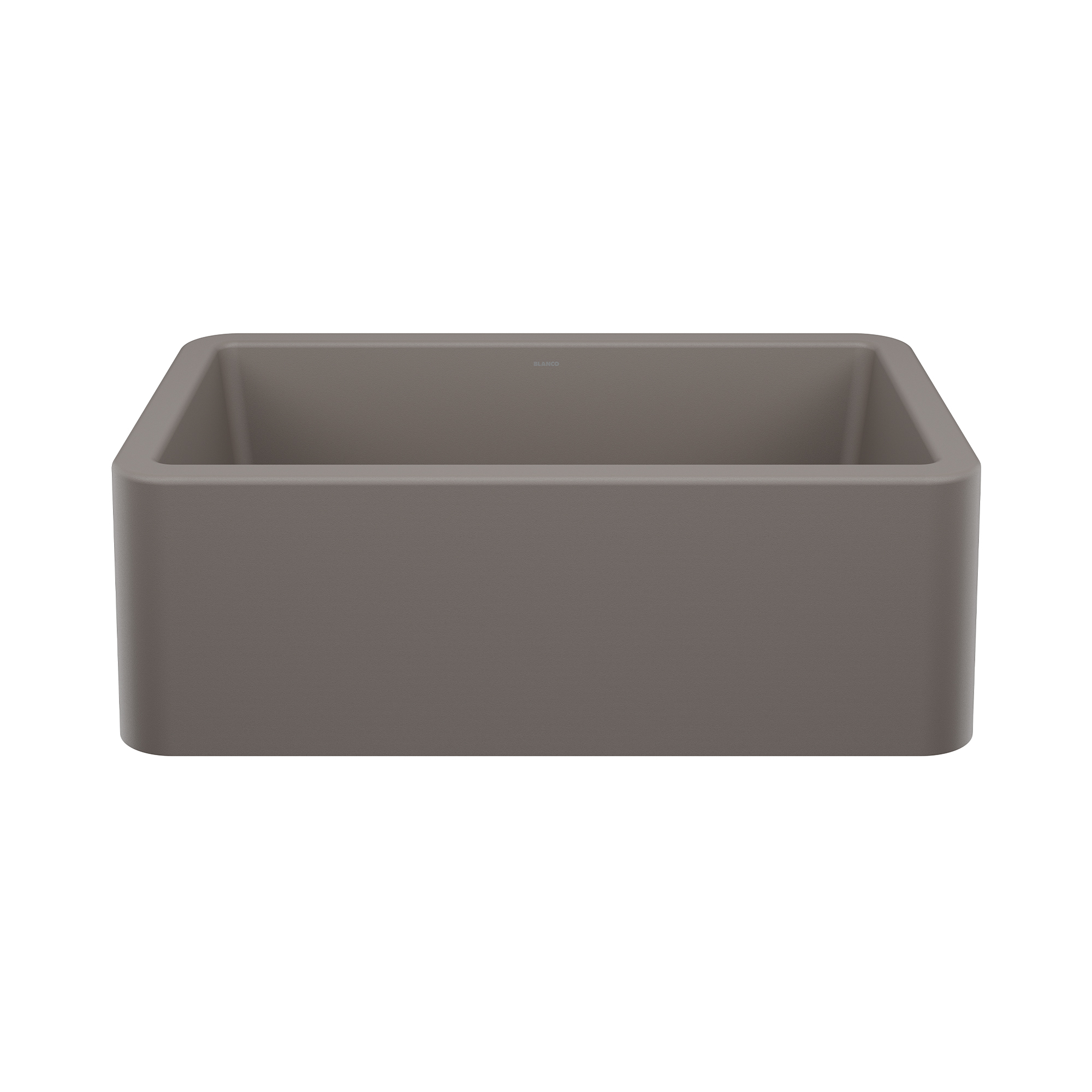 Ikon SILGRANIT 30" Single Bowl Apron-Front Farmhouse Sink - Volcano Gray
