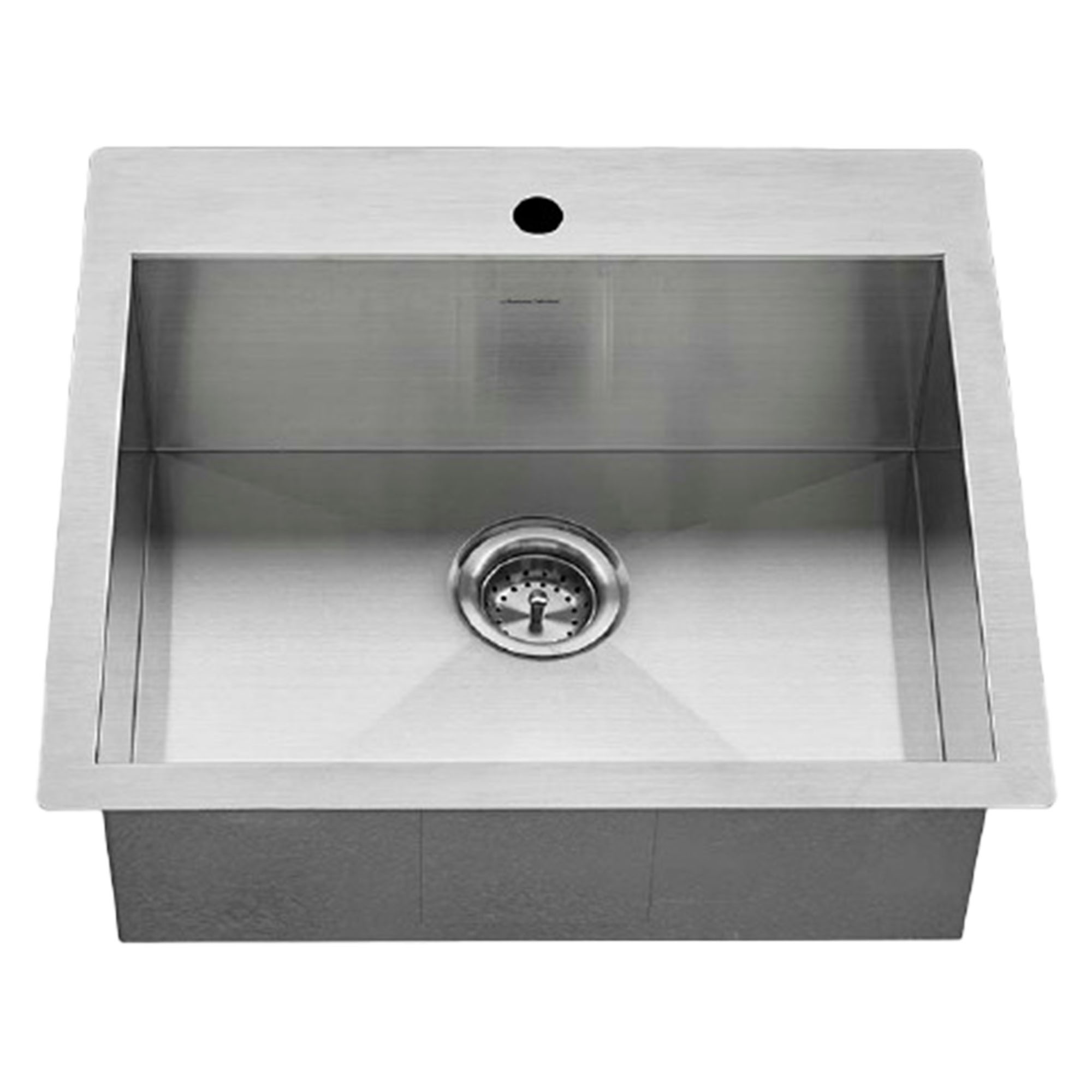 Edgewater® 25 x 22-Inch Stainless Steel 1-Hole Undermount Single-Bowl Kitchen Sink