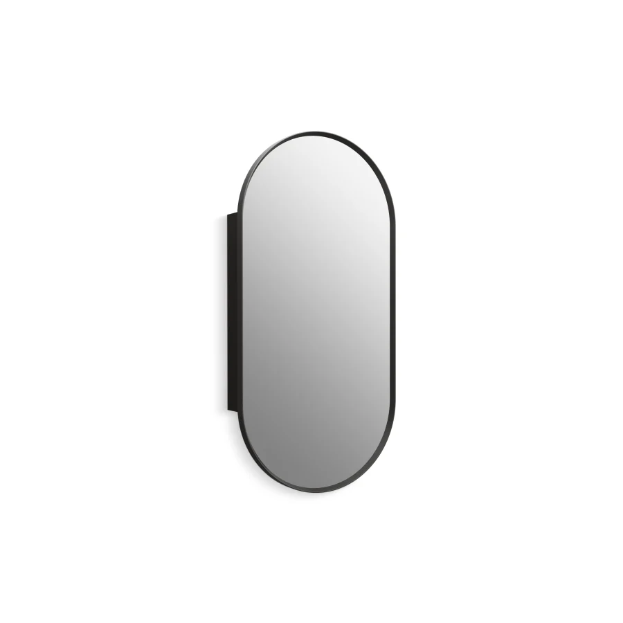 Verdera 20" x 40" capsule framed medicine cabinet