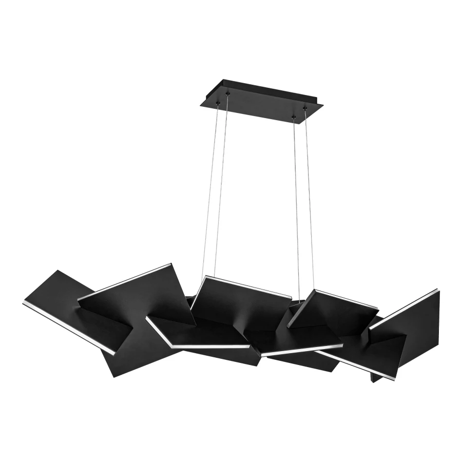 Konstrukt 8 Light 48" Wide LED Linear Chandelier