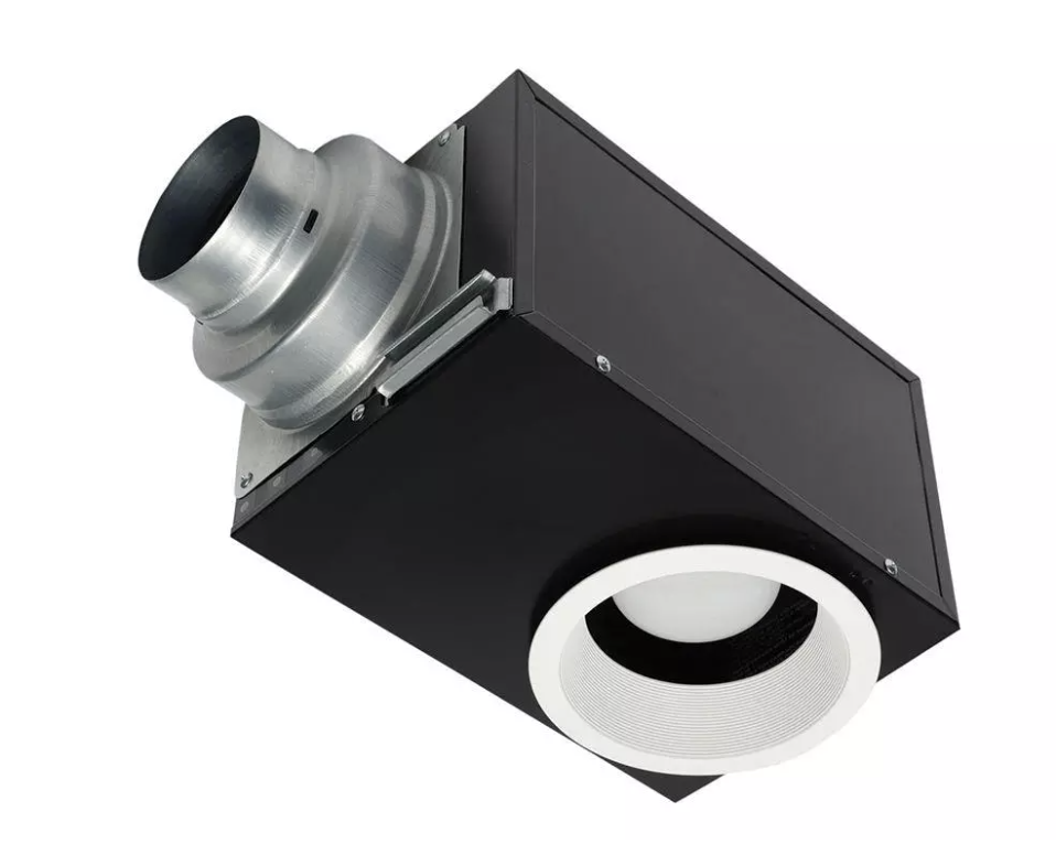 WhisperRecessed® LED Designer Fan Light 80 CFM