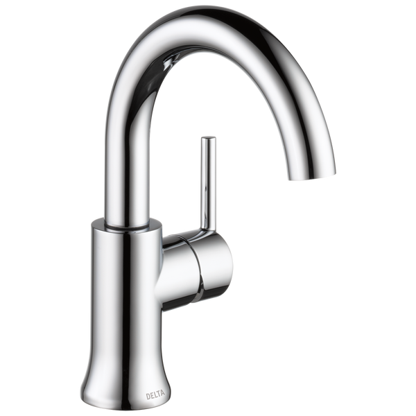 Delta Trinsic®: Single Handle High-Arc Bathroom Faucet