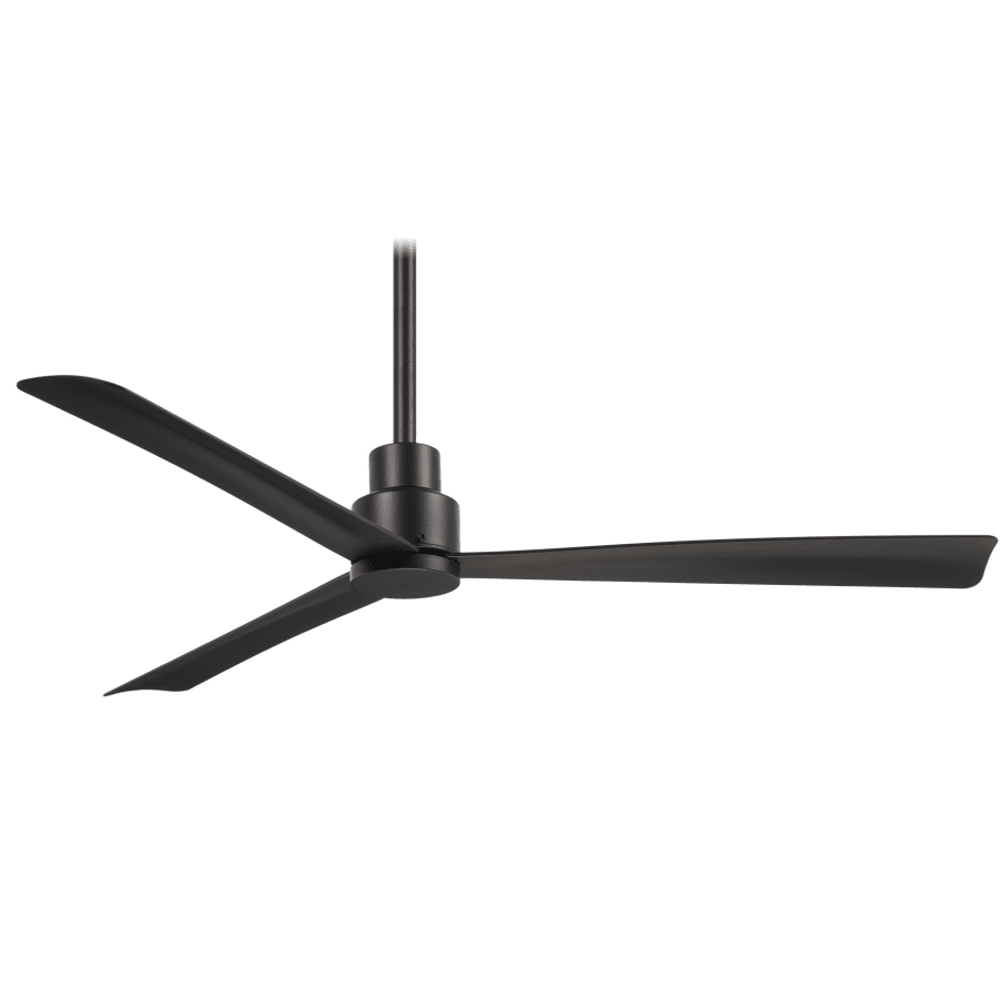 Simple 52" 3 Blade Indoor / Outdoor Energy Star Ceiling Fan with Remote Included