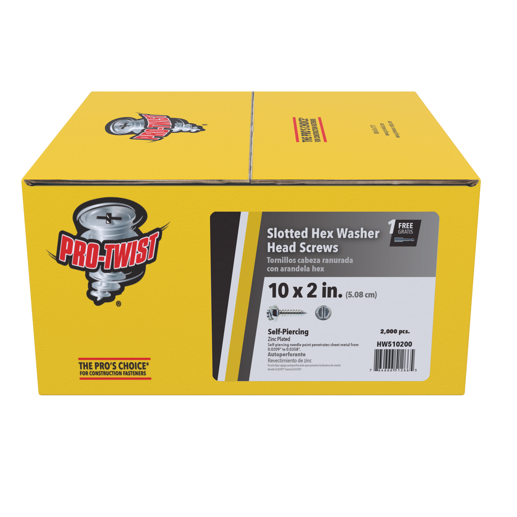 Slotted Hex Washer Head Screws