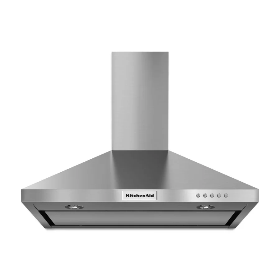 400 CFM Wall-Mount Range Hood with Built-In Blower and Push Button Controls