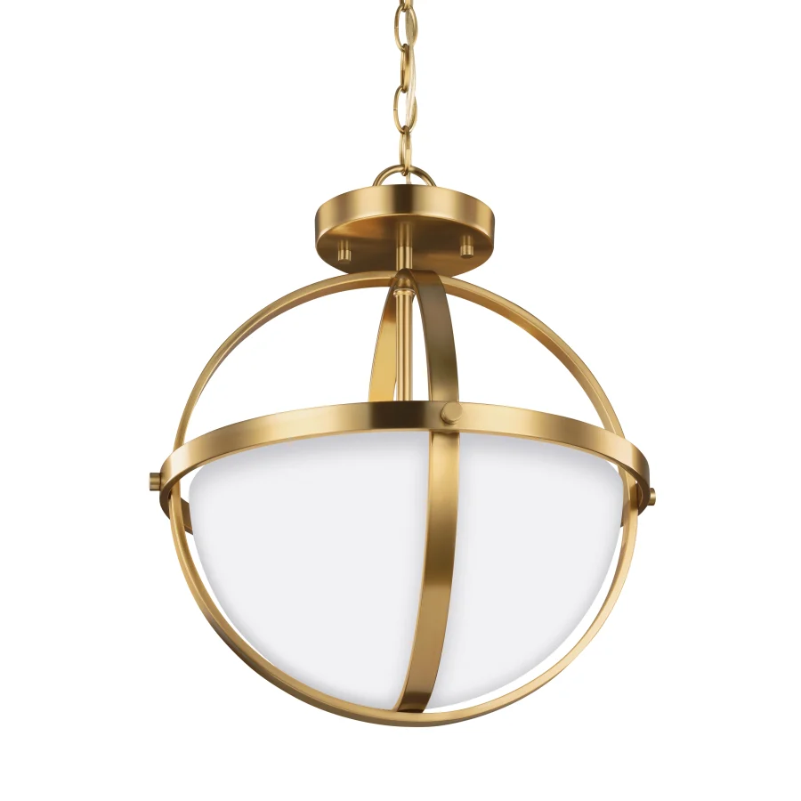 Alturas 2 Light 14" Wide Outdoor Pendant / Semi-Flush Ceiling Fixture