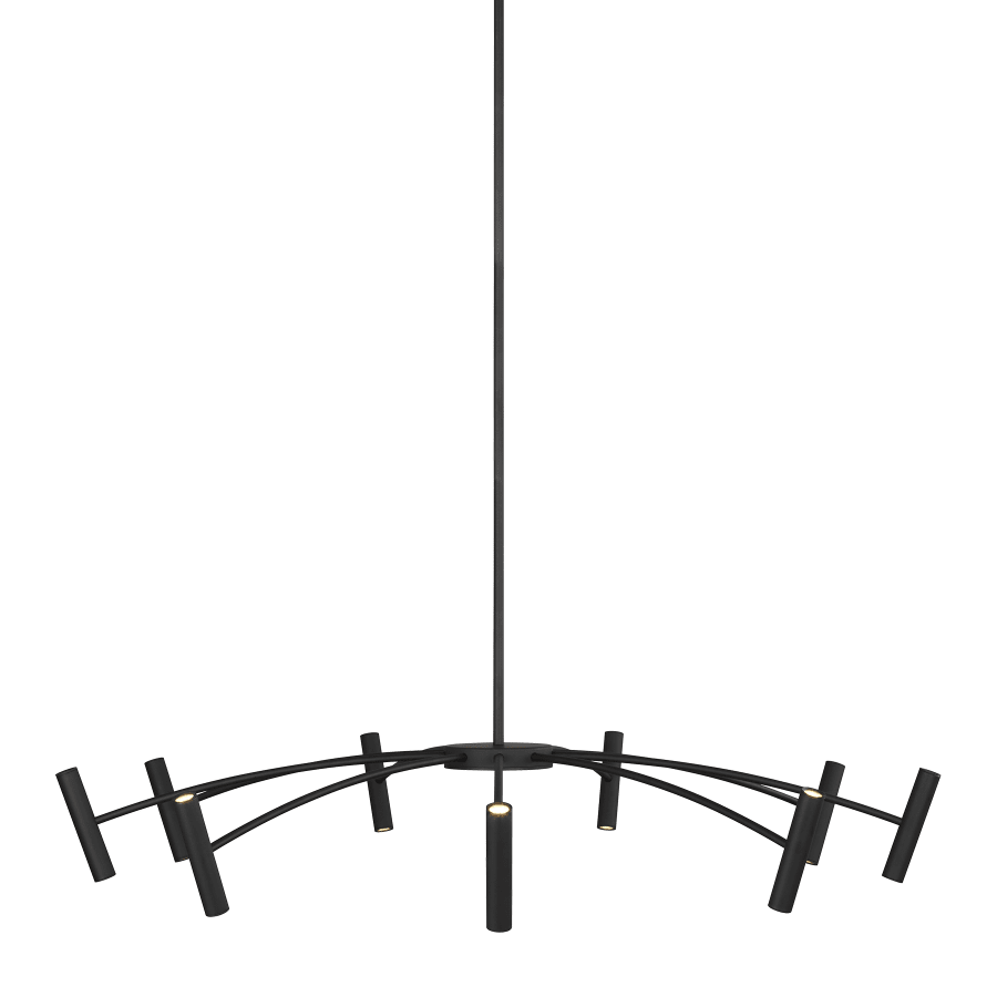 Aerial 18 Light 35" Wide LED Chandelier