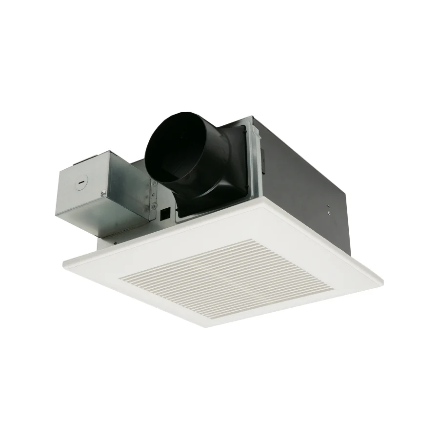 WhisperFit DC 110 CFM 1.2 Sone Humidity Sensing Ceiling Mounted Bath Exhaust Fan with Energy Star Rating