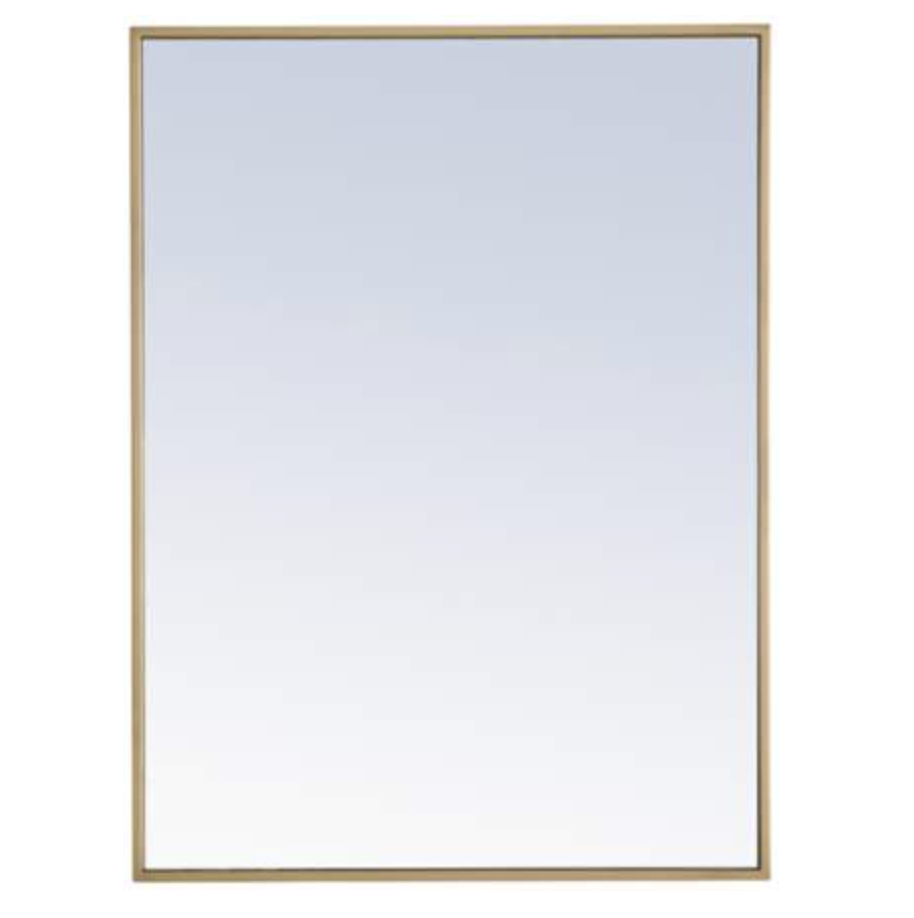 Monet Brass Wall Mirror