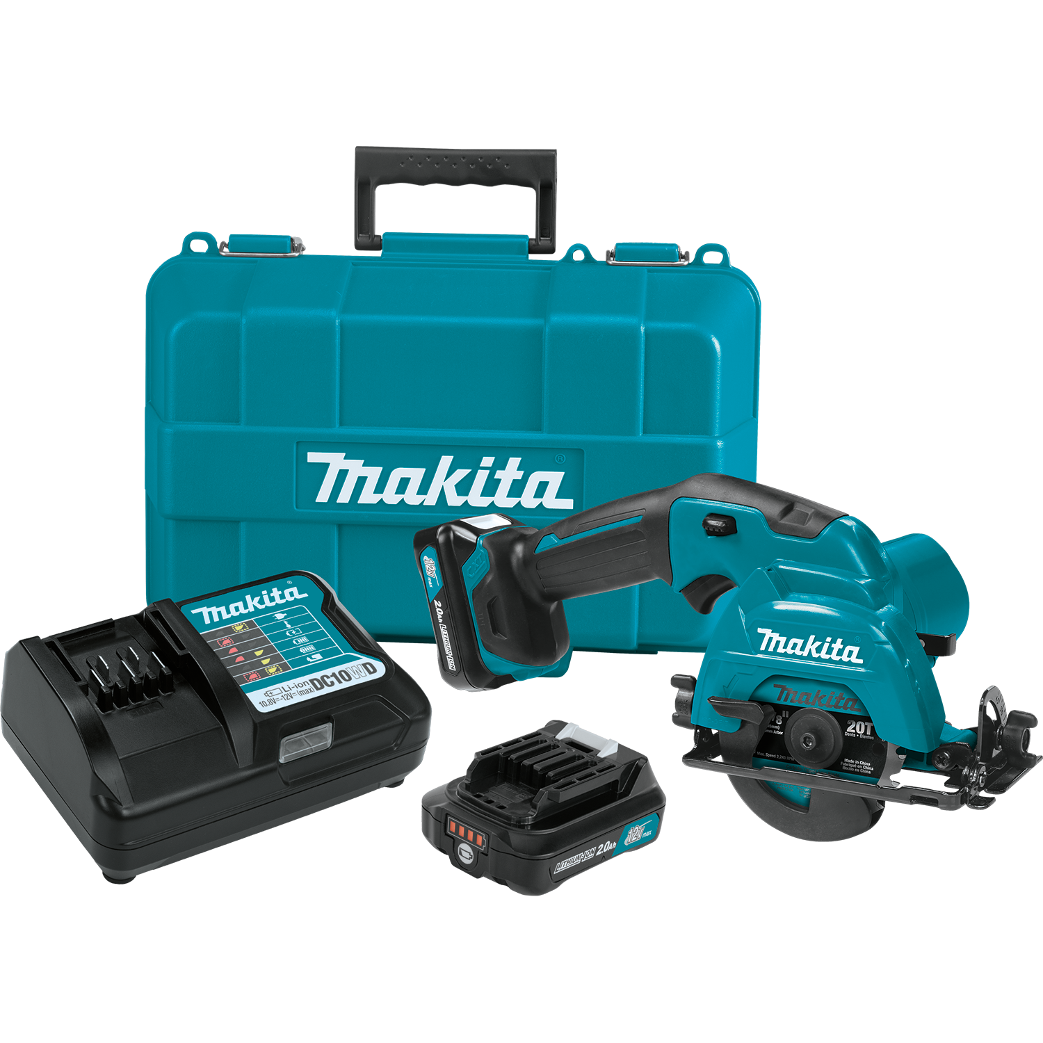 12v 3-3/8" Circular Saw Kit