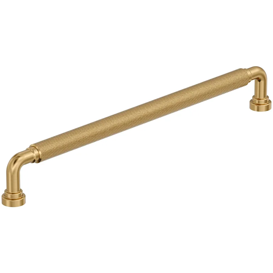 Collet 10-1/16 Inch Center to Center Knurled Handle Cabinet Pull