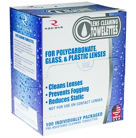 Lens Cleaning Towelettes 100pk (w/ Alcohol)