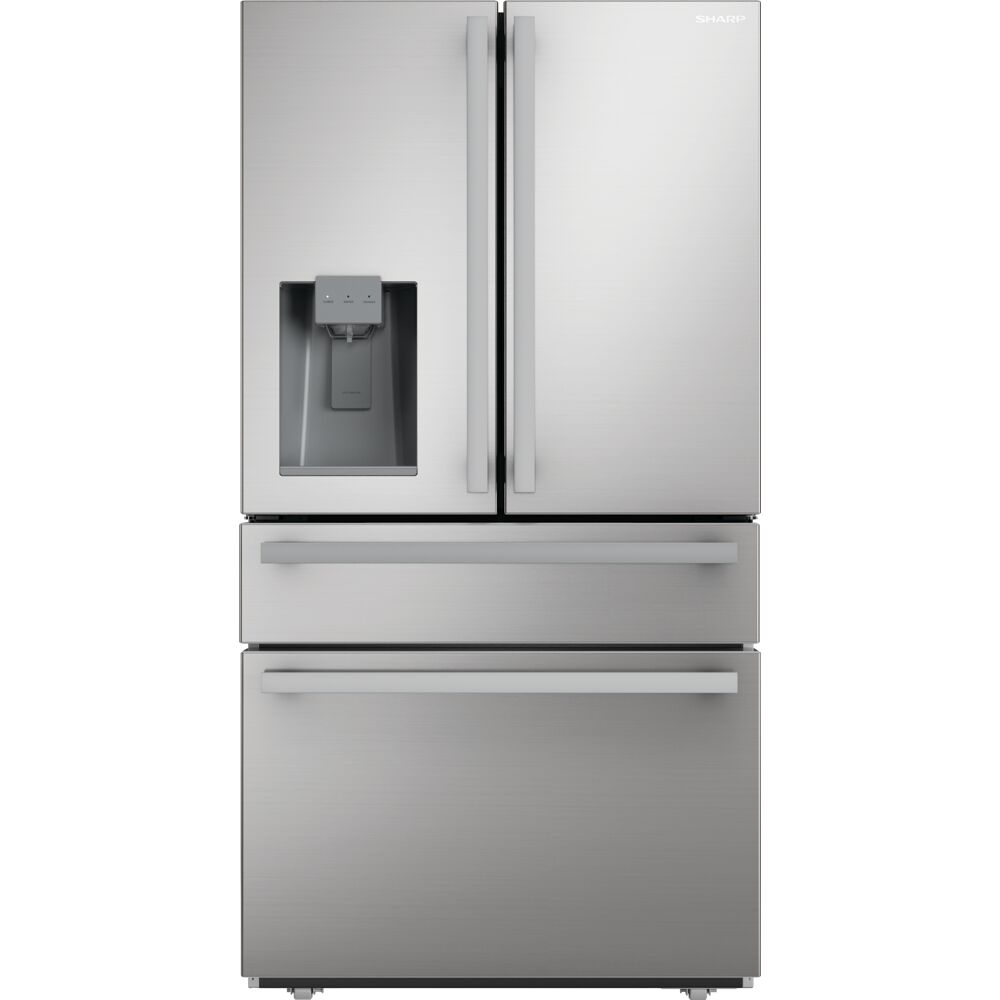 21.6-Cu. Ft. French Door Counter-Depth Refrigerator in Stainless Steel