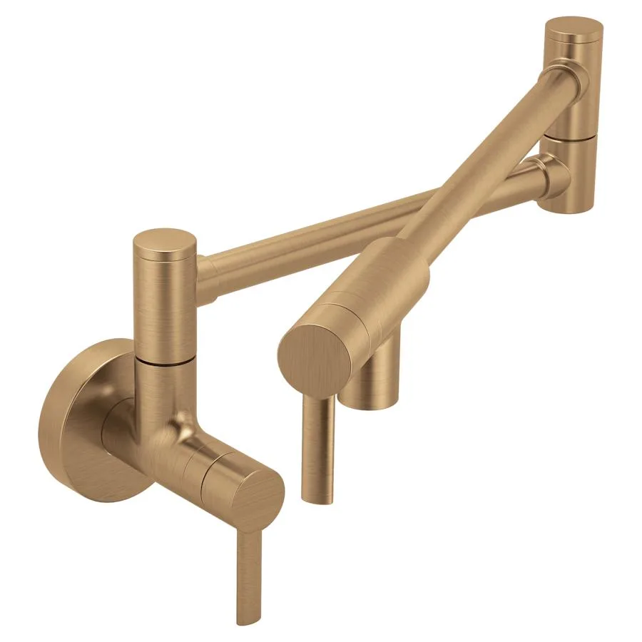 5.5 GPM Wall Mounted Double Handle Pot Filler