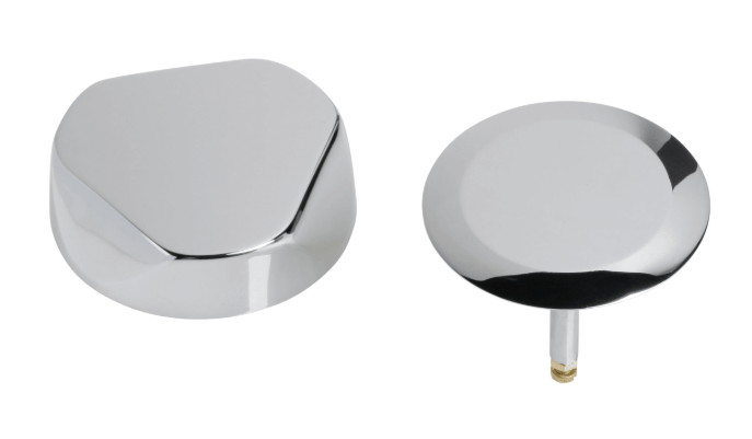 TurnControl Overflow Drain Trim Kit with Metal Handle