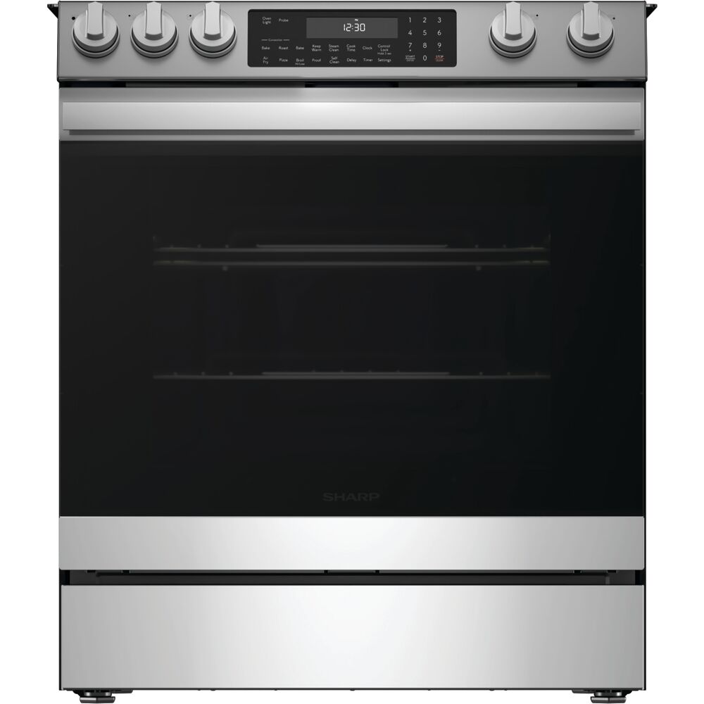 6.3 CF / 30" Electric Slide-In Range, Convection, AirFry