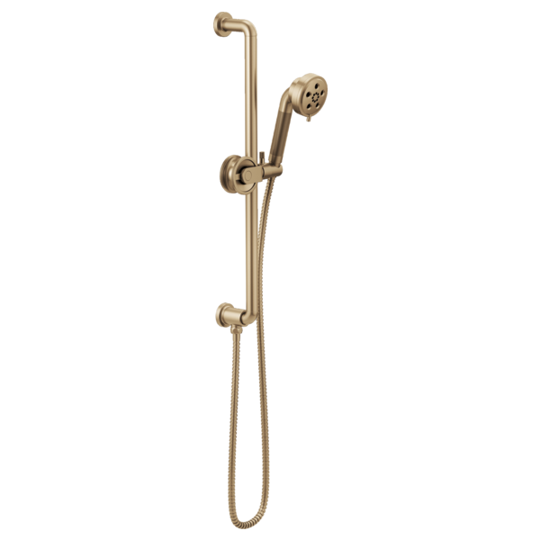 Brizo Litze®: Slide Bar Handshower with H2Okinetic<sup>®</sup> Technology