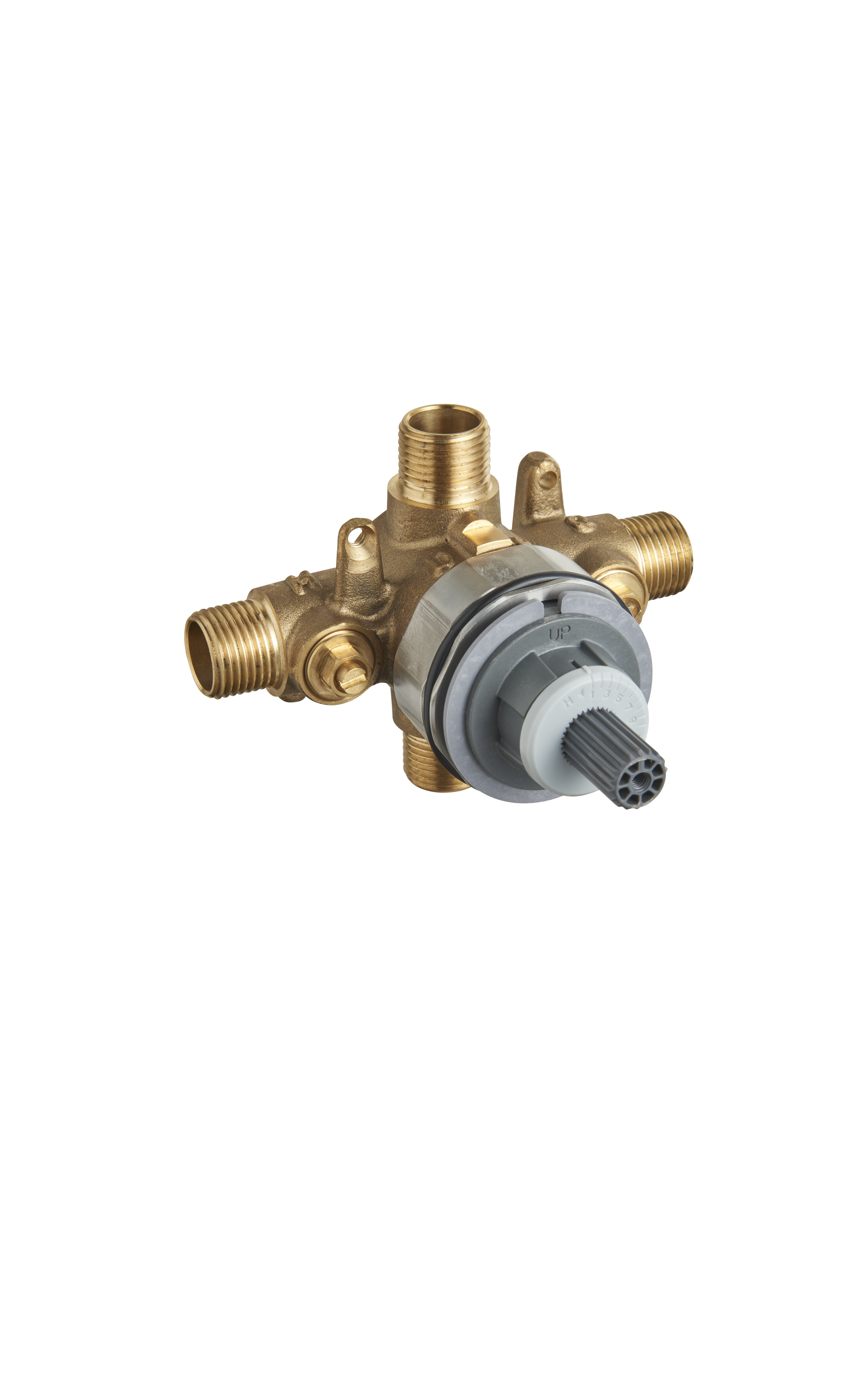 Flash® Shower Rough-In Valve With Universal Inlets/Outlets With Screwdriver Stops