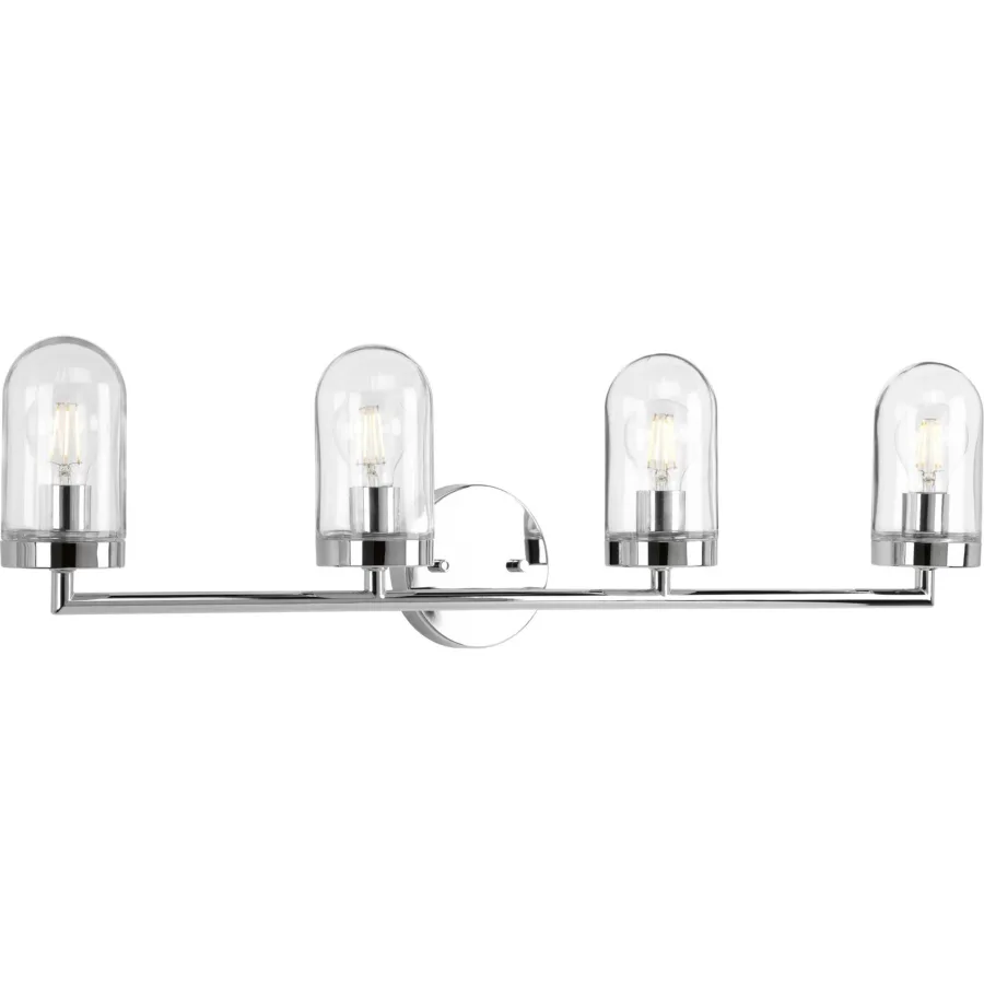 Signal 4 Light 34" Wide Bathroom Vanity Light
