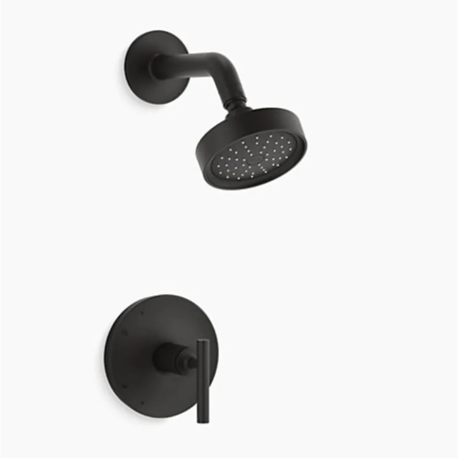 Purist Rite-Temp shower trim kit with lever handle, 1.75 gpm