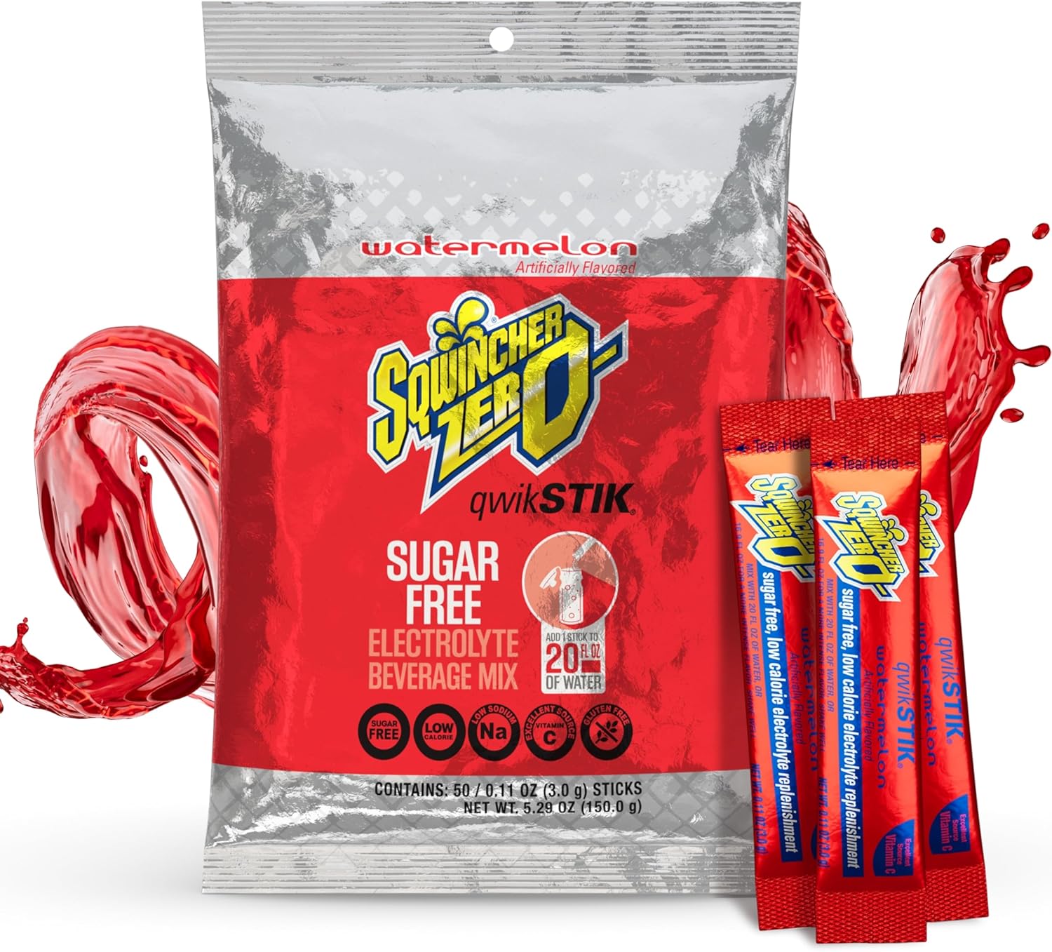 Watermelon Qwik Stik (Pack of 50)