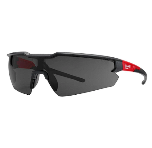 Tinted (Dark) Safety Glasses w/ Rubber Nose