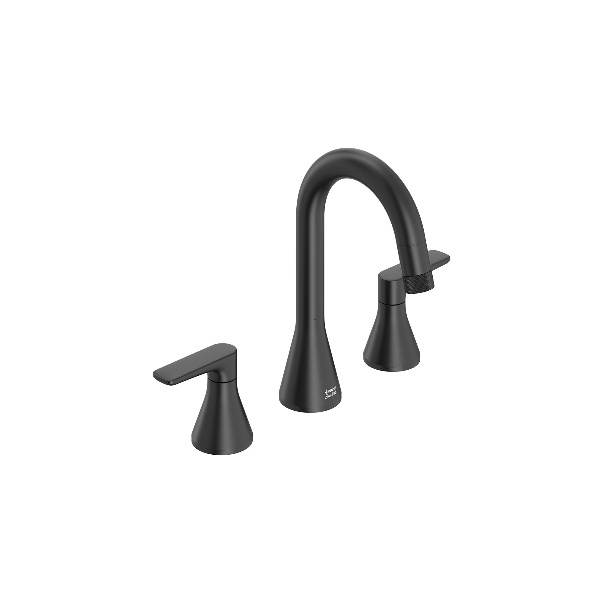 Aspirations 8-Inch Widespread 2-Handle Pull-Down Bathroom Faucet 1.2 gpm/4.5 L/min With Lever Handles