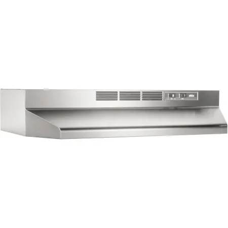 30" Wide Steel Non Ducted Under Cabinet Range Hood with Charcoal Filter and Axial Fan from the Economy Collection