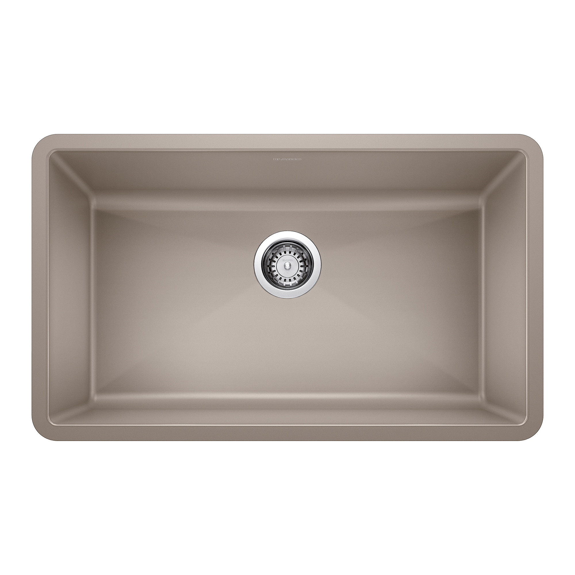 Precis SILGRANIT 32" Super Single Undermount Kitchen Sink - Truffle