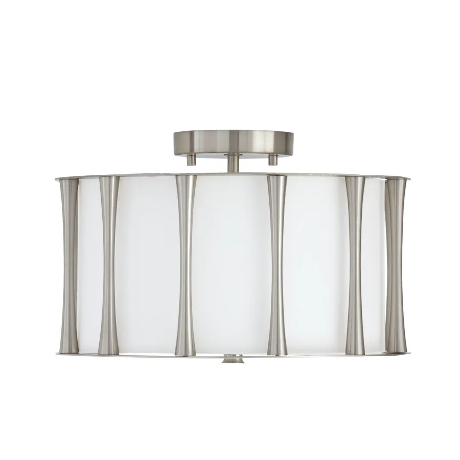 Bodie 3 Light Semi-Flush Drum Ceiling Fixture