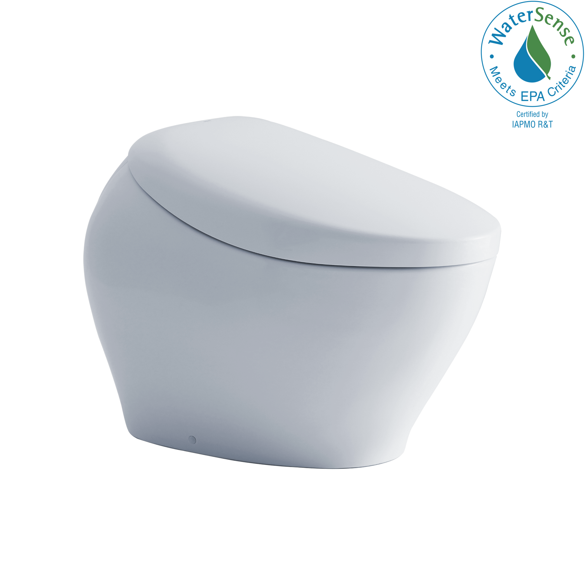 TOTO NEOREST NX1 Dual Flush 1.0 or 0.8 GPF Toilet with Integrated Bidet Seat, EWATER+ - Cotton White 