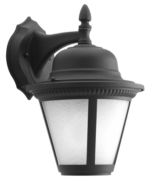 Westport LED Outdoor Wall Sconce with White Seeded Glass