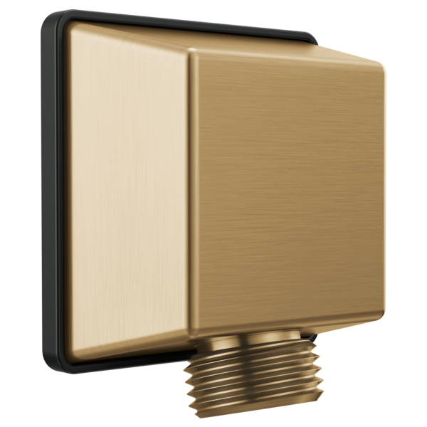 Delta Universal Showering Components: Square Wall Elbow for Hand Shower