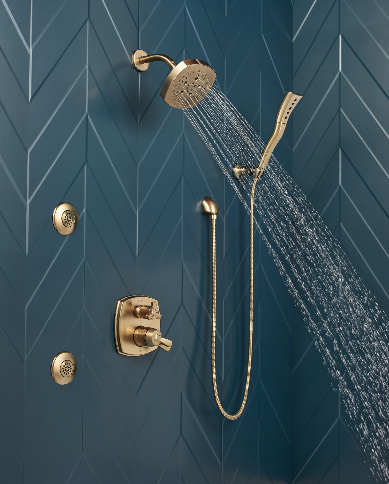 Delta Stryke®: Shower Flange - 14S/17S/17T Shower