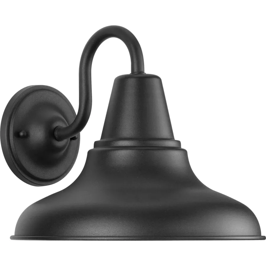 District 11" Tall Single Light Outdoor Wall Sconce