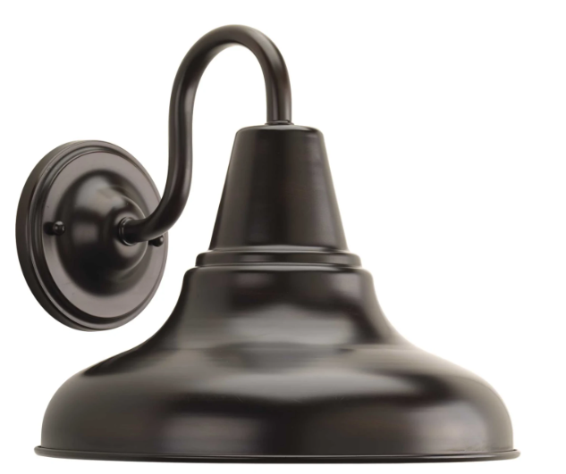 District Single Light LED Outdoor Wall Sconce