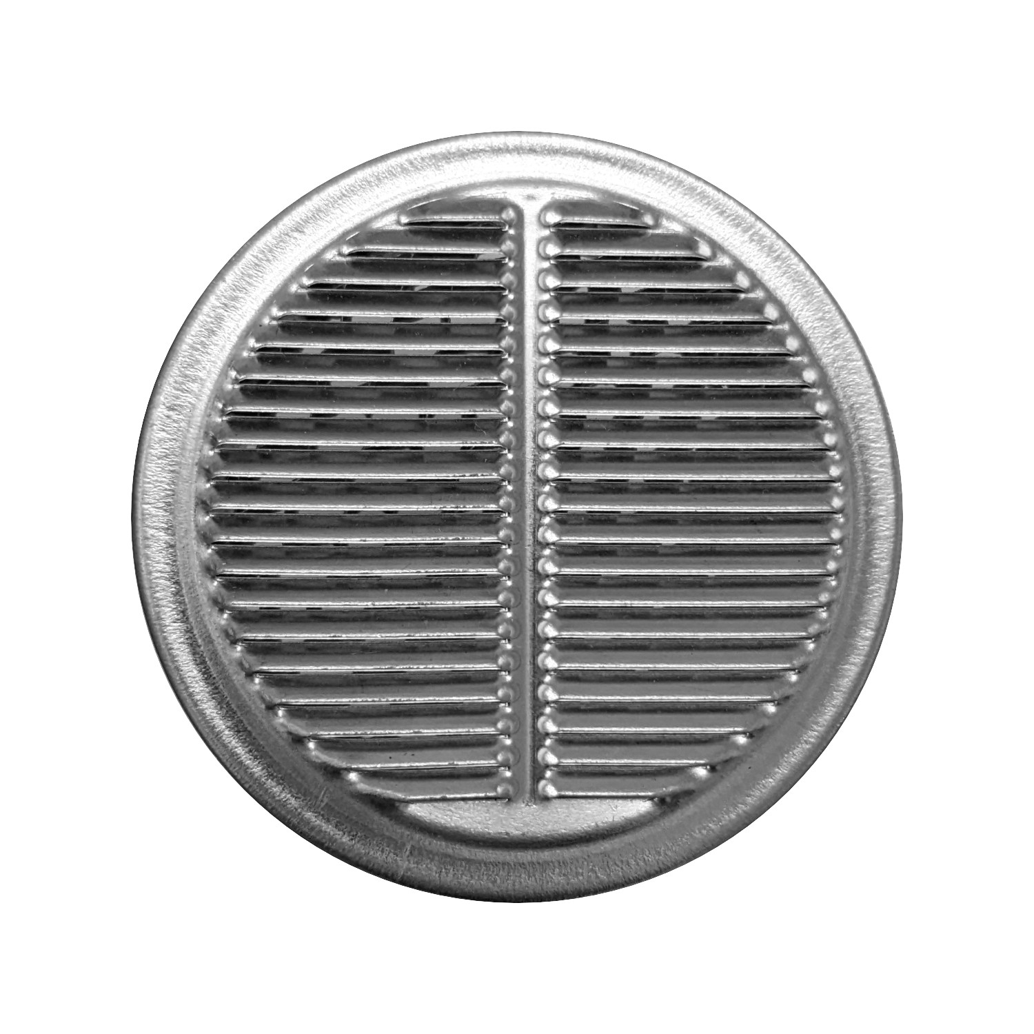 2" Round Fire Resistant Louvered Eave Circle Vent - VER2